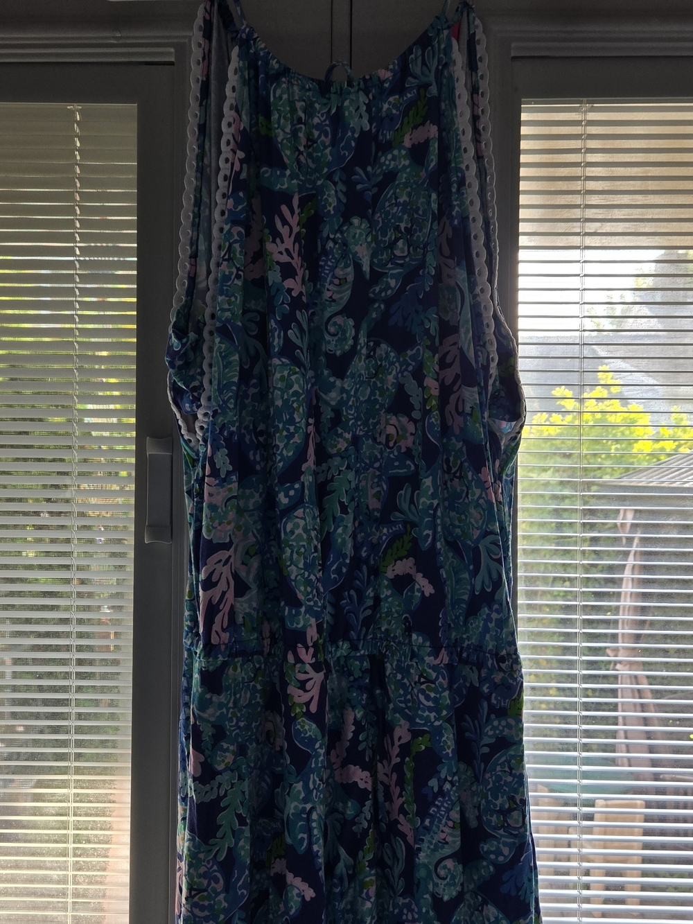 Lilly Pulitzer Navy Blue Turtle Romper